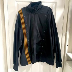NWT Ivy Park x Adidas - Black Jacket with Brown Stripes - Size 2X